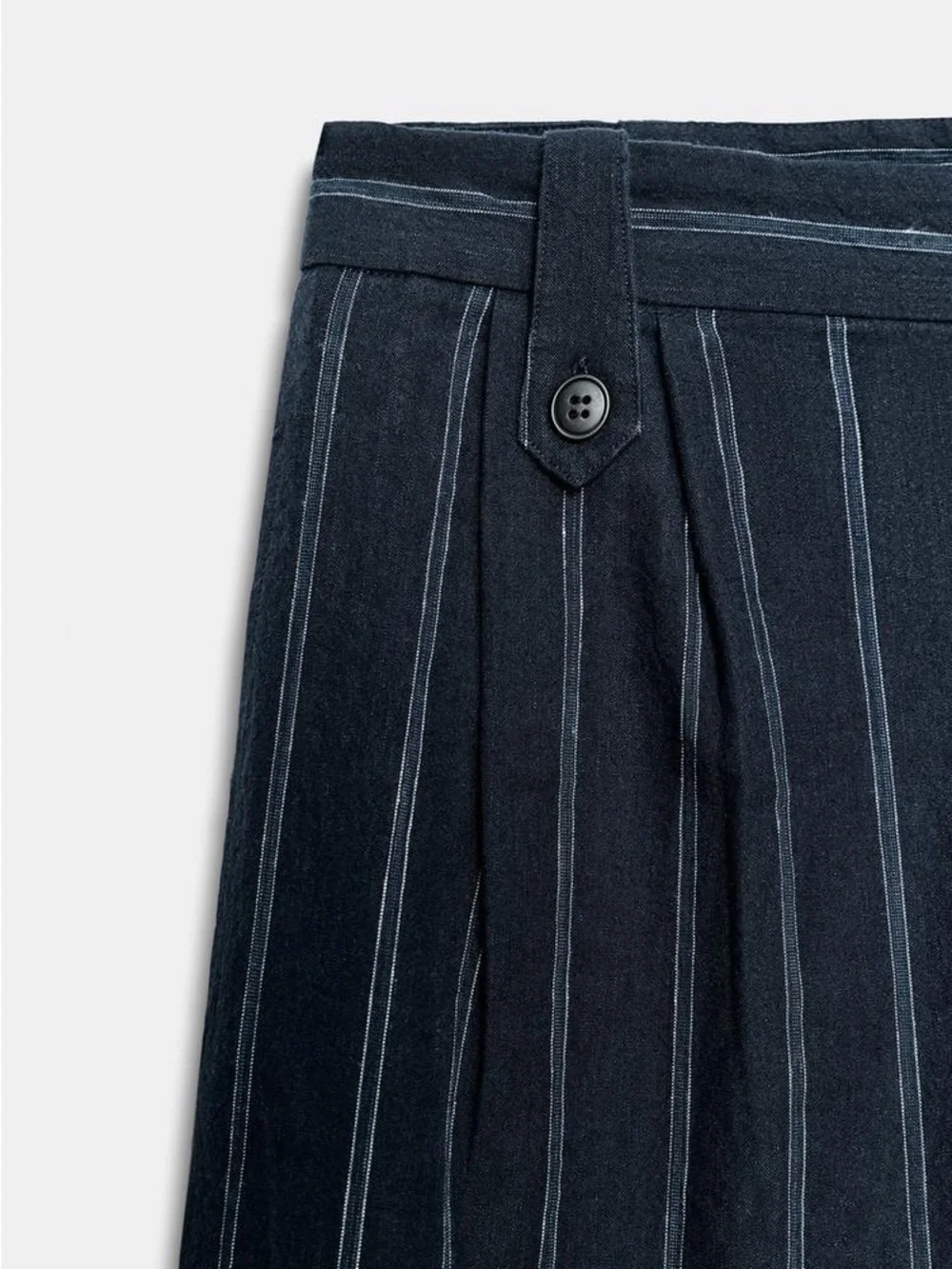 ZARA STRIPED LINEN PANTS ZW COLLECTION